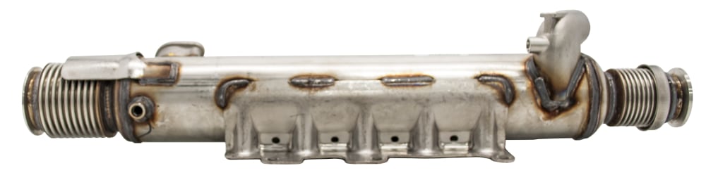 Remanufactured Cummins Round EGR (Exhaust Gas Recirculation) Cooler