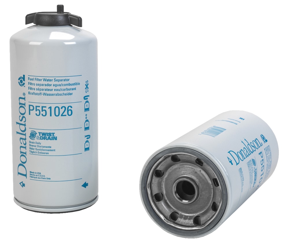 Donaldson Twist&Drain Water Separator Spin-On Fuel Filter