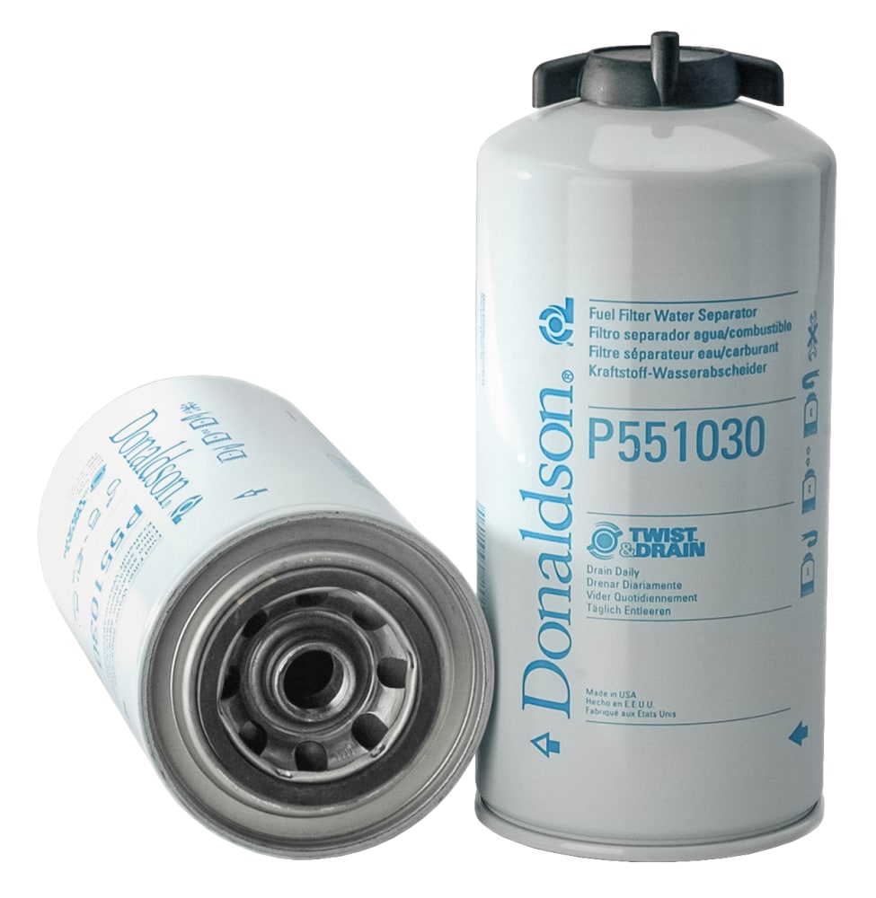Donaldson Twist&Drain Water Separator Spin-On Fuel Filter