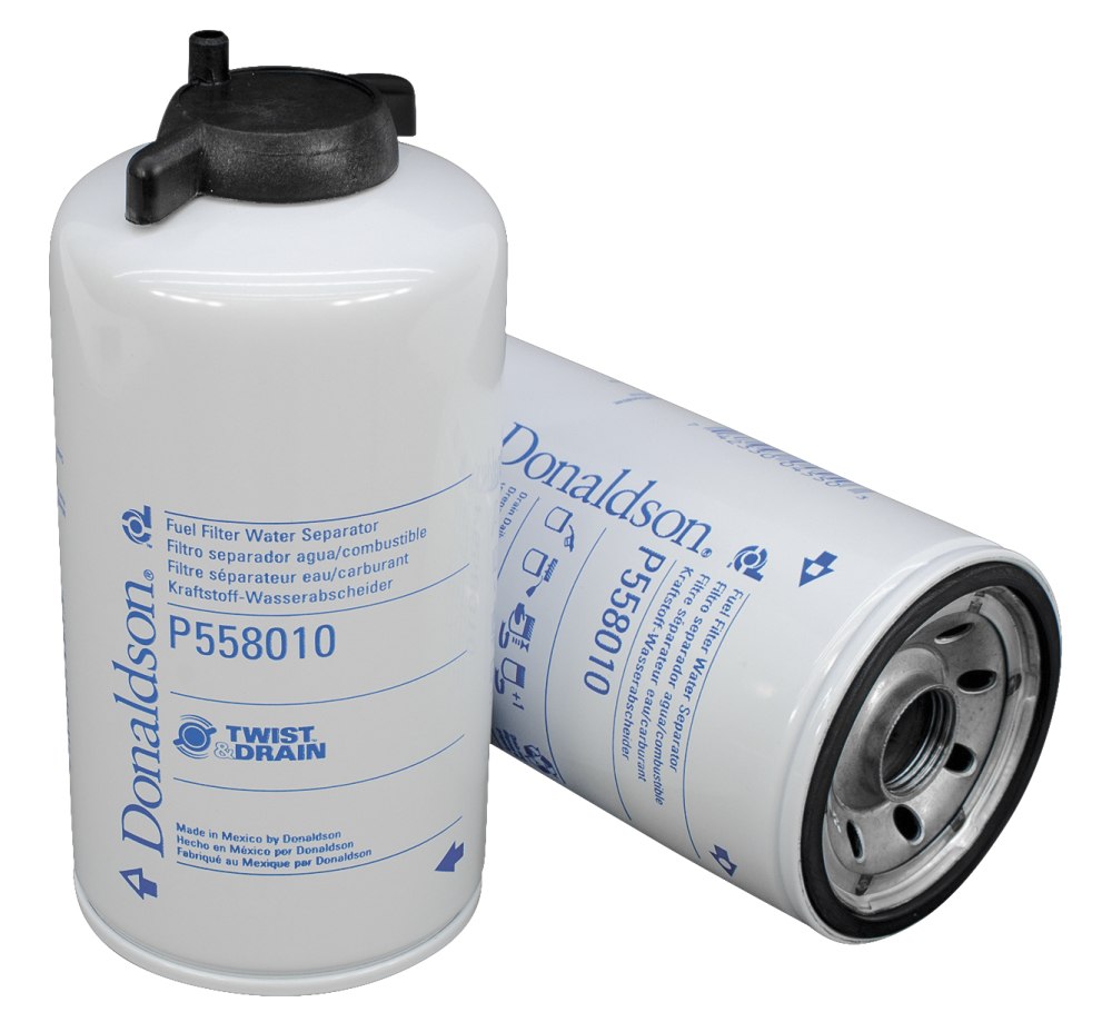Donaldson Twist&Drain Water Separator Spin-On Fuel Filter