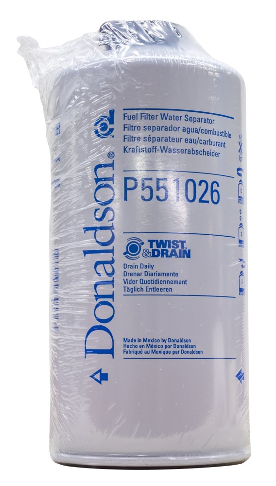 Donaldson Twist&Drain Water Separator Spin-On Fuel Filter