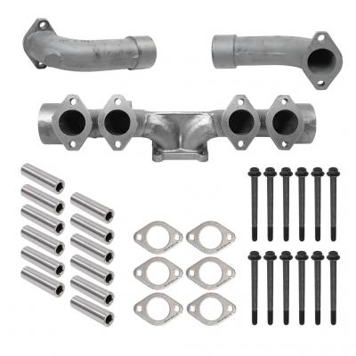 EXHAUST MANIFOLD KIT W/HDWARE
