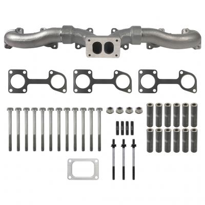 EXHAUST MANIFOLD KIT WITH 30° TURBO MOUNTING FLANGE