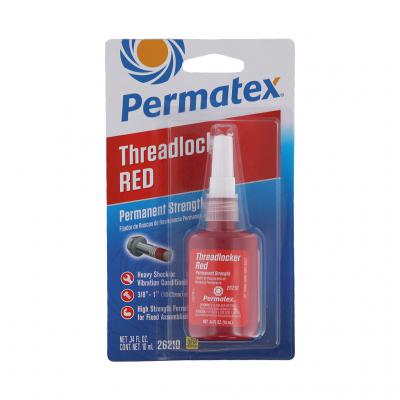 THREADLOCKER PERMANENT (RED) 10ML BOTTLE