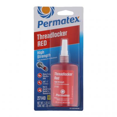 THREADLOCKER PERMANENT (RED) 36ML BOTTLE