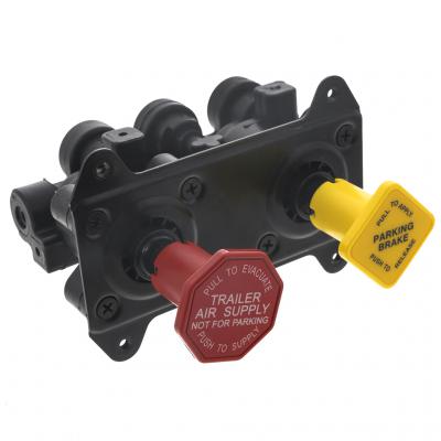 MV3 PUSH-PULL DASH BRAKE VALVE (PUSH LOCK CONNECTORS)