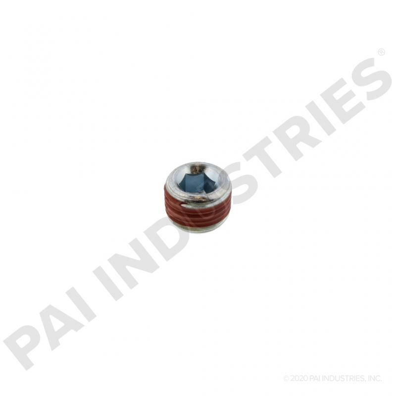 Cummins S911B 1/8-27 NPT Pipe Plug – N14 / NT855 / L10 / M11 / ISX Applications