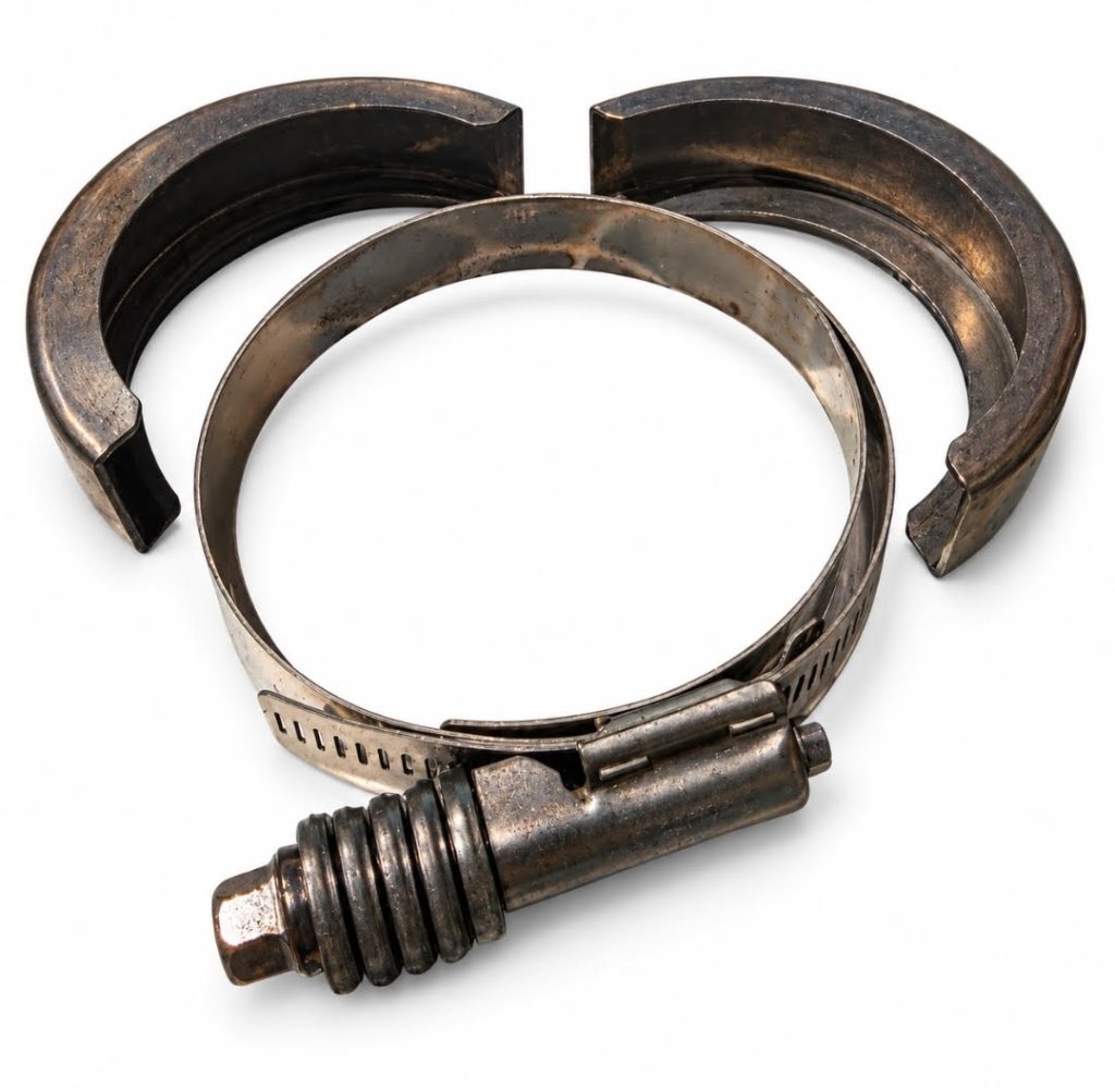 Genuine Caterpillar 379-8579 Exhaust Manifold Band Clamp Shield – CAT C11 C13