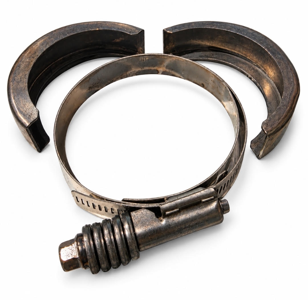 Genuine Caterpillar 379-8579 Exhaust Manifold Band Clamp Shield – CAT C11 C13