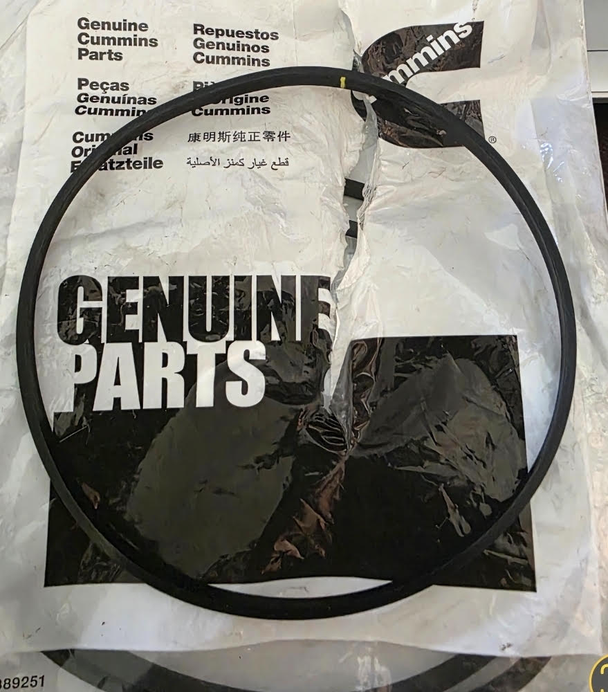 Genuine Cummins 3936302 Rectangular Sealing Ring – Engine Seal – Crosses PAI 121412